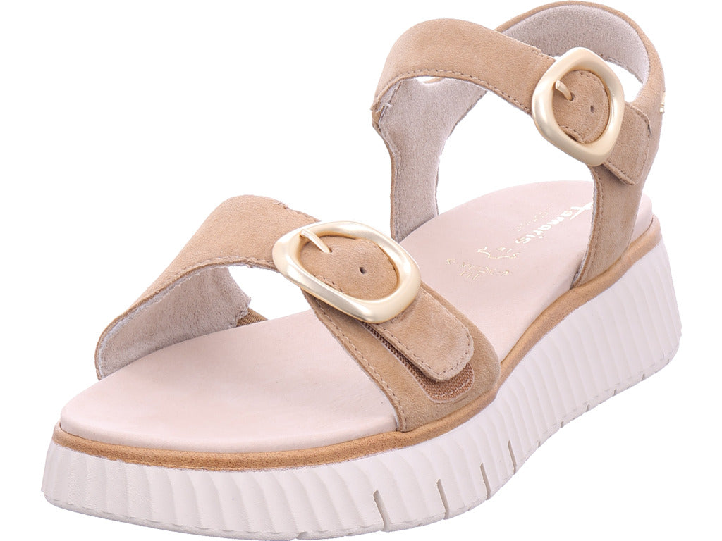 Jana Damen Sandalette  in braun