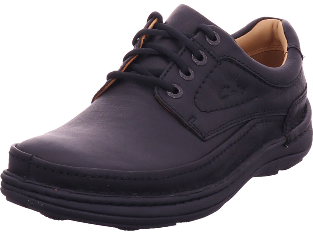 Clarks Herren Halbschuh Mens in schwarz