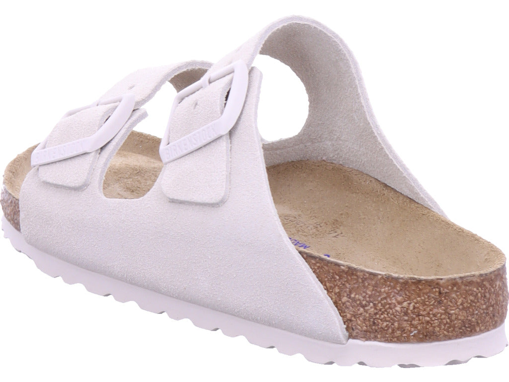 Birkenstock Women's Arizona Soft Footbed in white