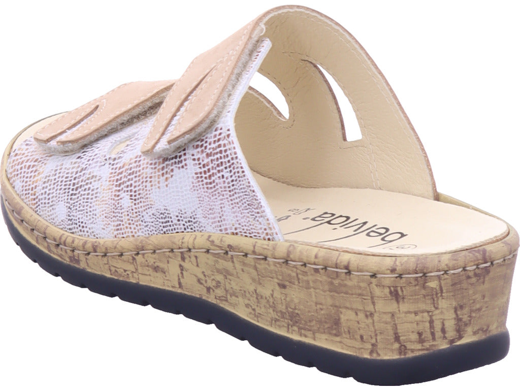 portina Damen Pantolette  in beige