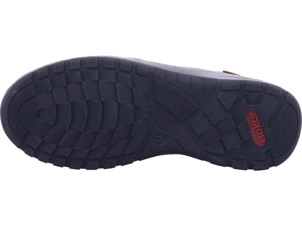 Pánské pantofle Rieker Hwk pánské nízké boty v hnědé barvě