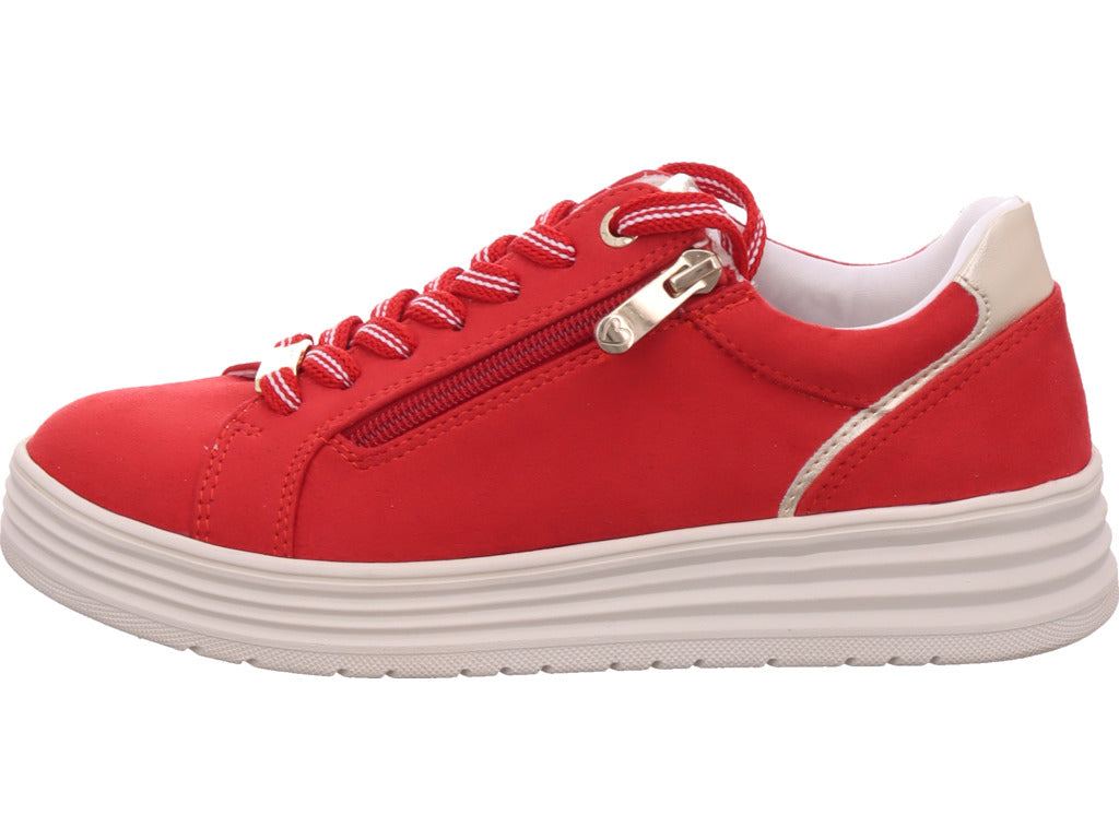 Marco Tozzi Damen Sneaker  in rot