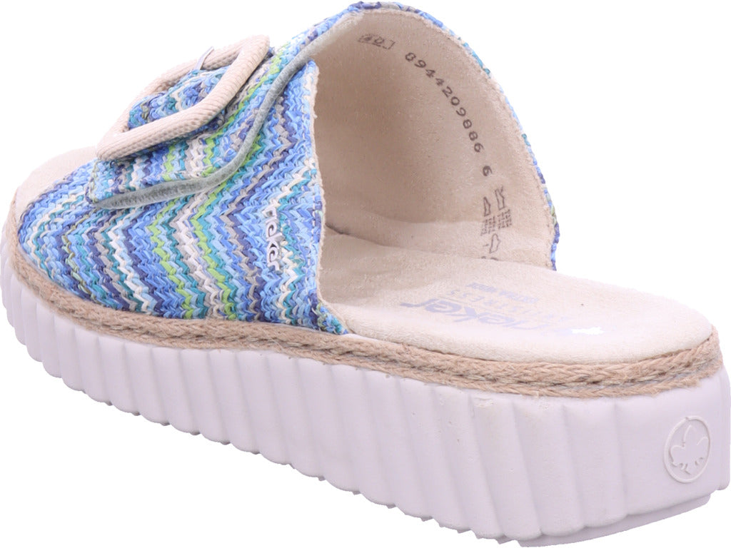 Rieker Damen  Fsk Damen Sandalen in blau
