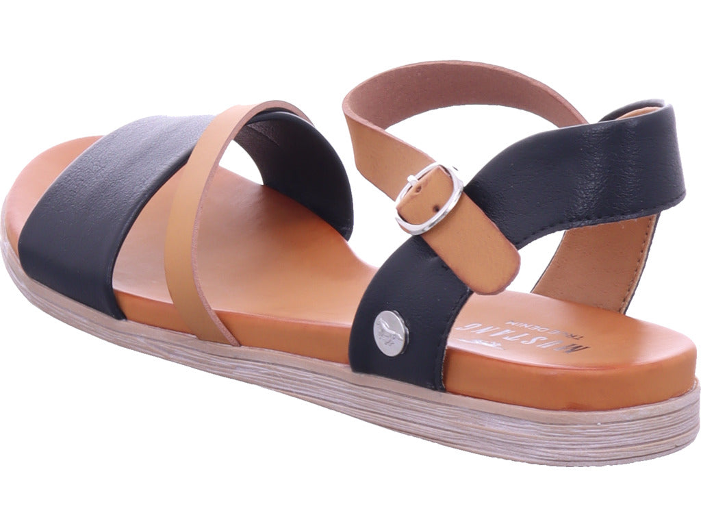Mustang Damen Sandalette  in schwarz