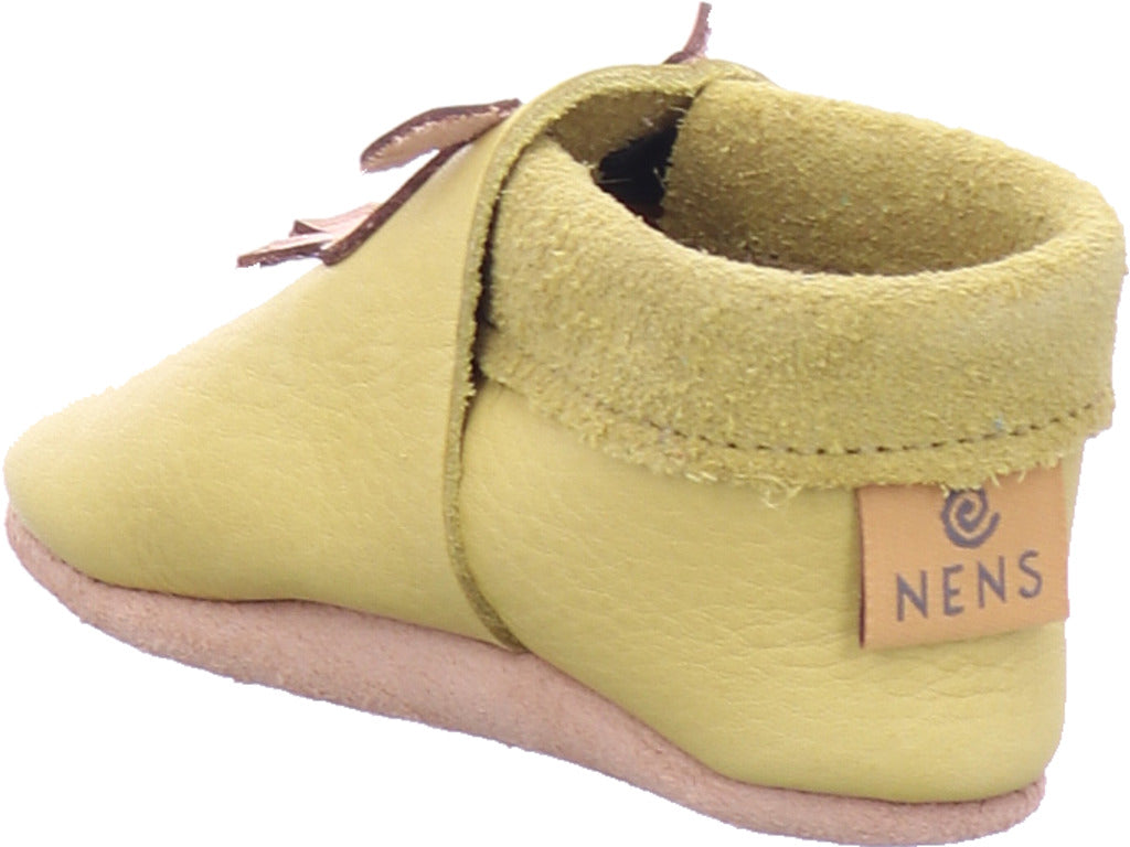 NENS Unisex - Baby Slipper Hase Kiwi Gold in gelb