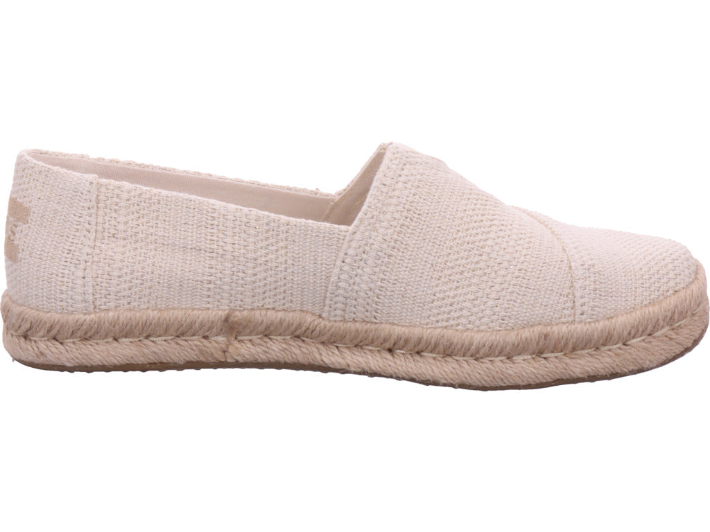 TOMS Damen Slipper Alpargata Rope 2.0 in beige