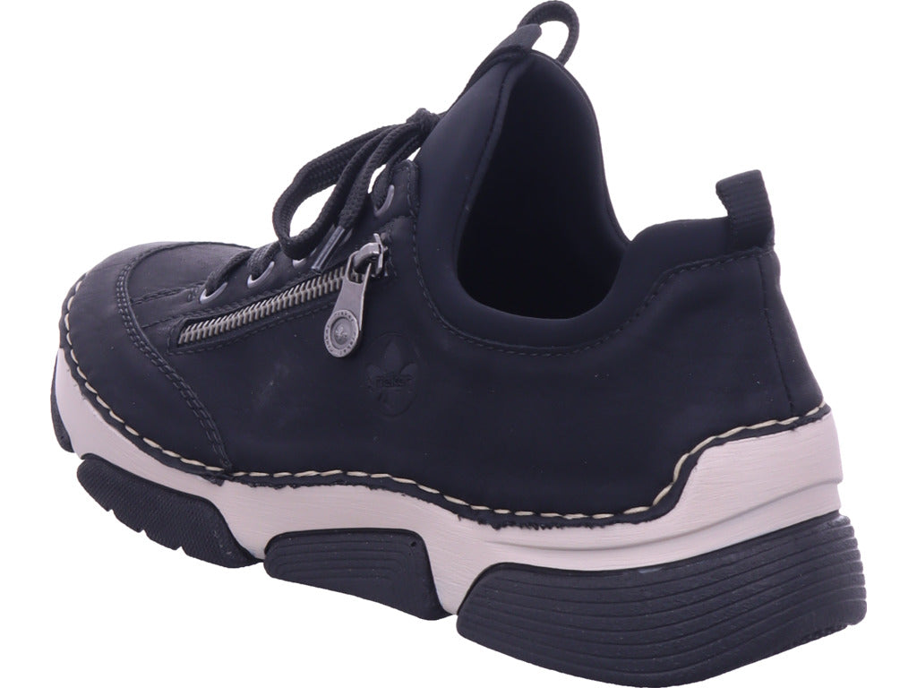 Rieker Damen Sneaker Hwk Damen Halbschuhe in schwarz
