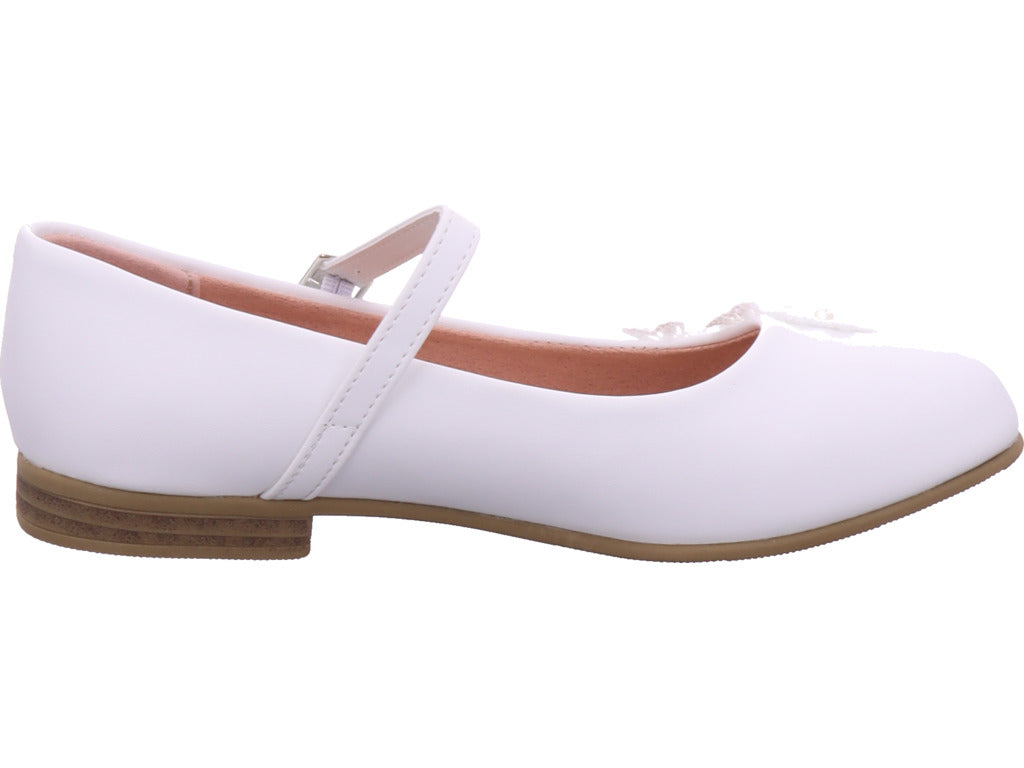 Planet Footwear Mädchen Ballerina Ballerina Kinder in weiß