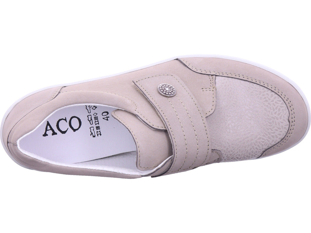 aco Damen Halbschuh Nani 12 Beige in beige