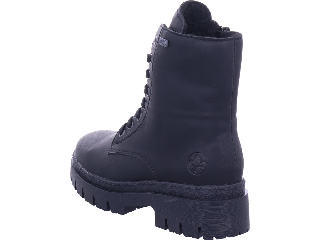Rieker women's Hwk boots in black