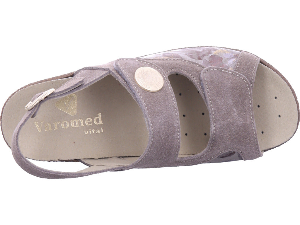 Varomed Damen Sandalette  in beige
