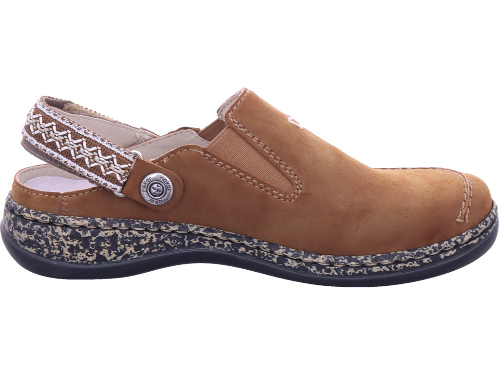 Rieker Damen  Fsk Damen Halbschuhe in braun