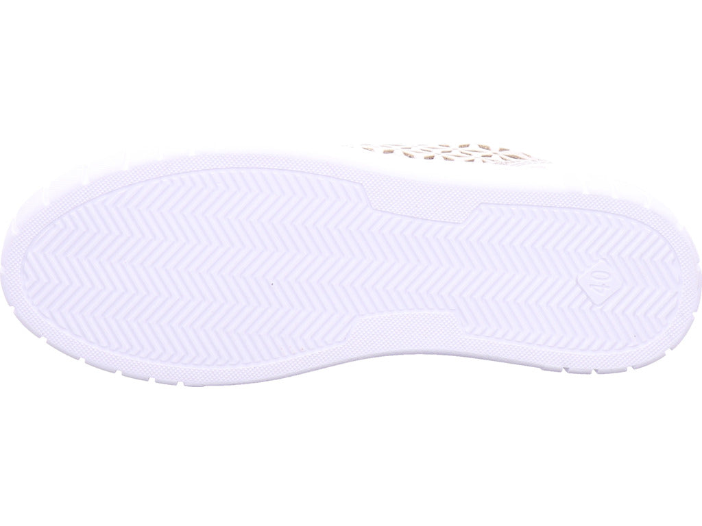 Marco Tozzi women's sneakers in gold