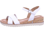 Tamaris Damen Pantolette  in weiß