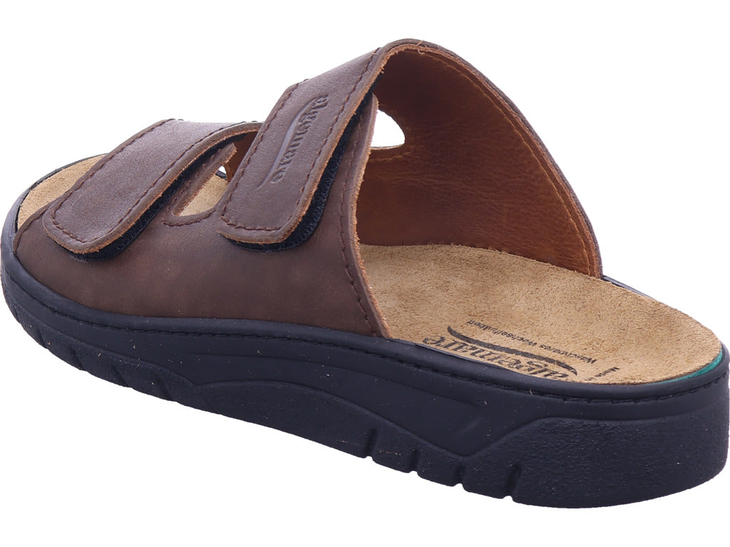 algamare Herren Pantolette  in braun