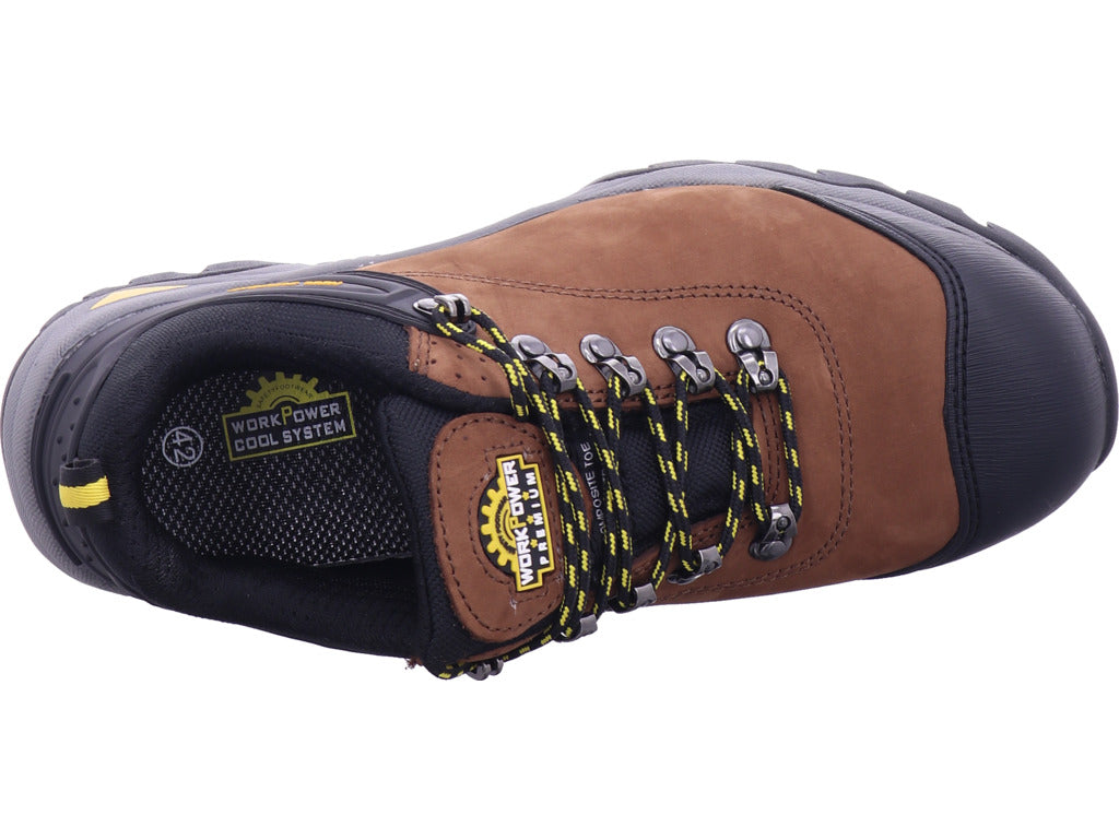 WorkPower Men's Low-Cut Shoe Eagle S3 in brown