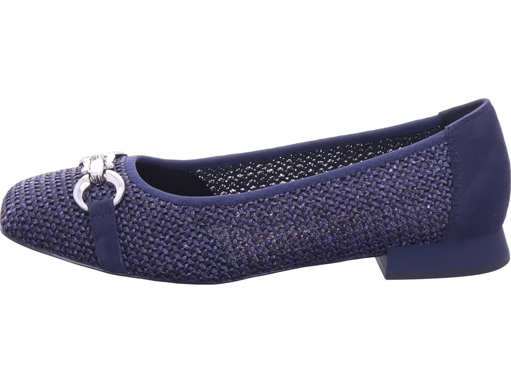 Caprice Damen Pump  in blau