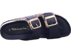 Tamaris Damen Pantolette  in schwarz