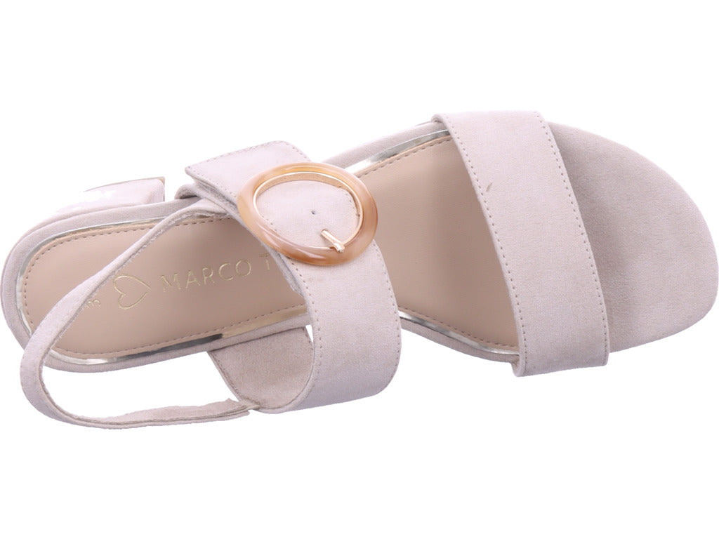 Marco Tozzi Damen Sandalette  in beige