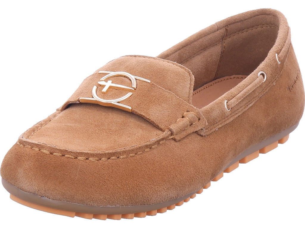 Tamaris women's slippers in brown