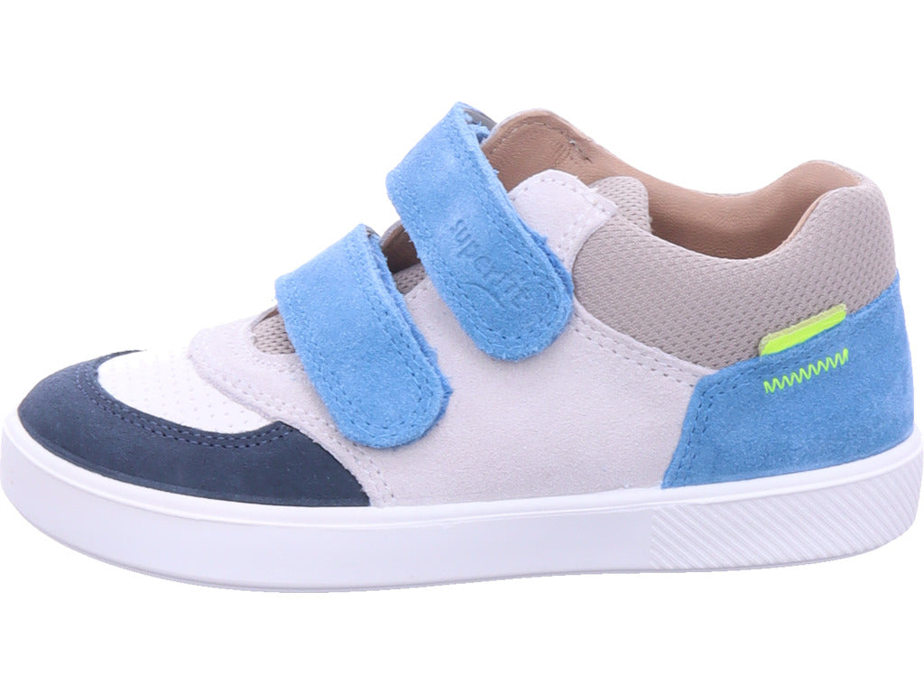 Superfit Jungen Sneaker Stiefelette Leder \ Supies in blau