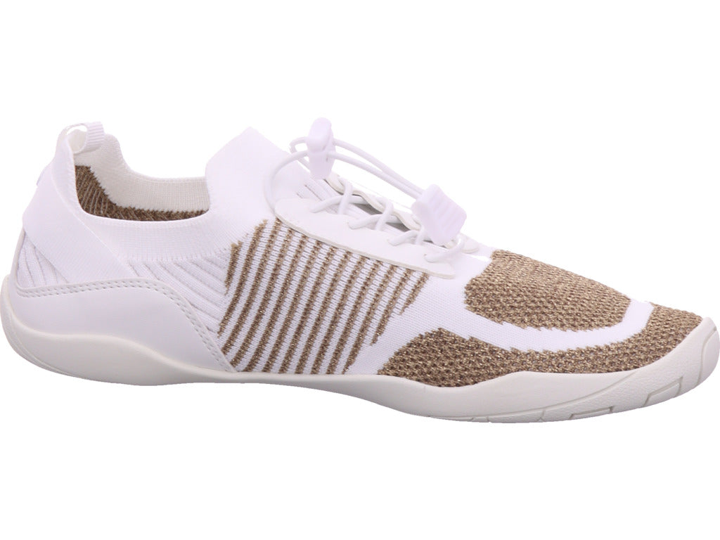 La Strada Damen Sneaker Barfuss in weiß