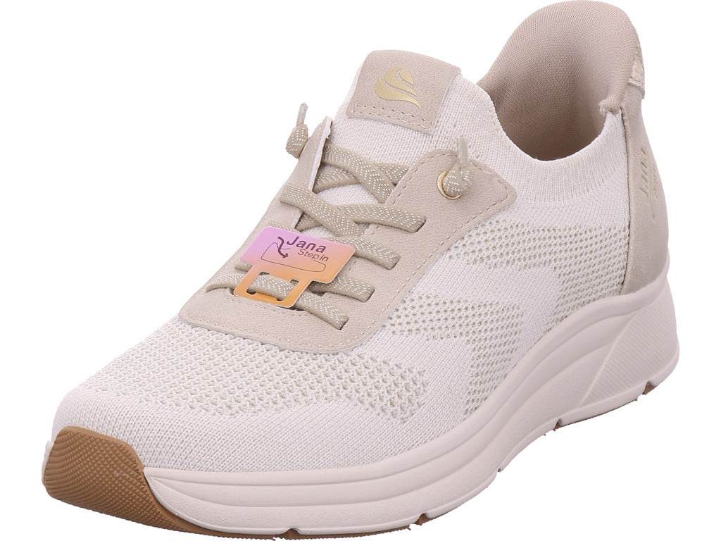 Jana Damen Slipper  in beige