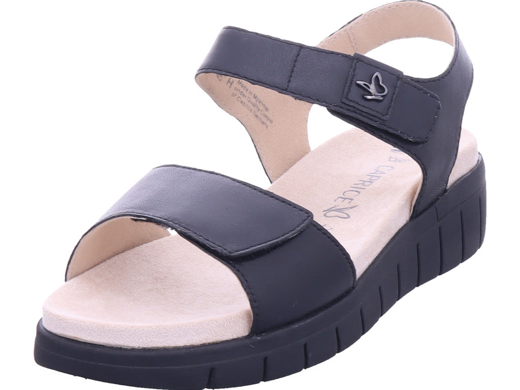 Caprice Damen Pantolette  in schwarz