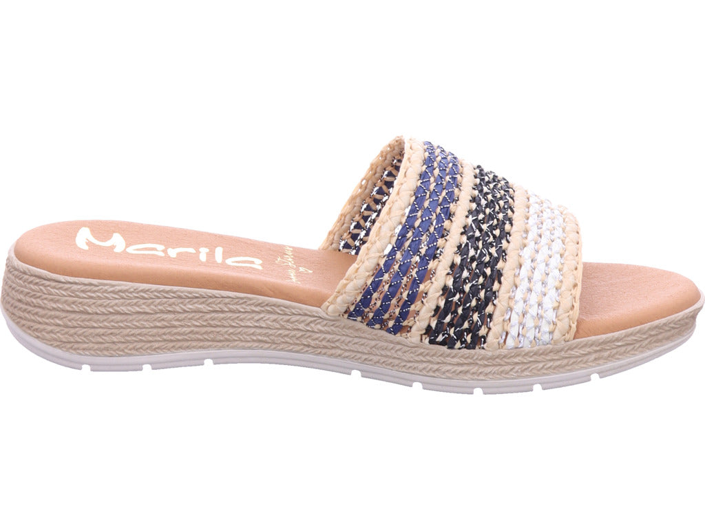 Marila Damen Pantolette  in beige