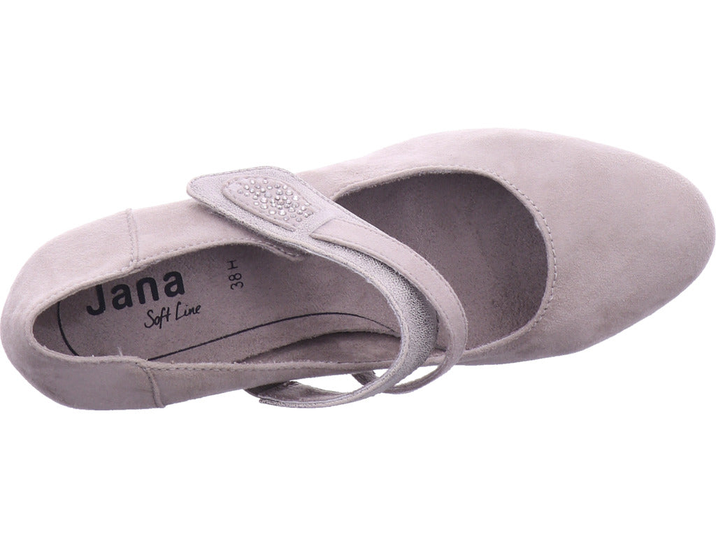 Jana Damen Pump  in grau