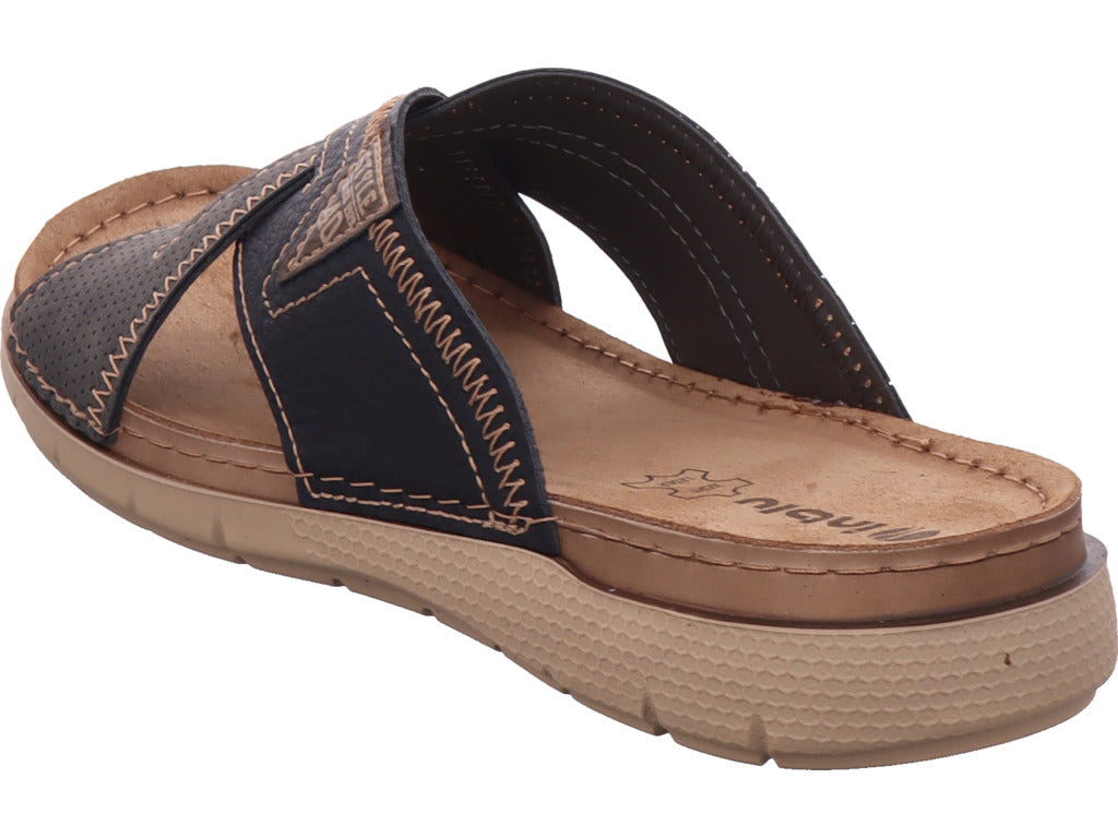 inblu Herren Pantoffel  in braun