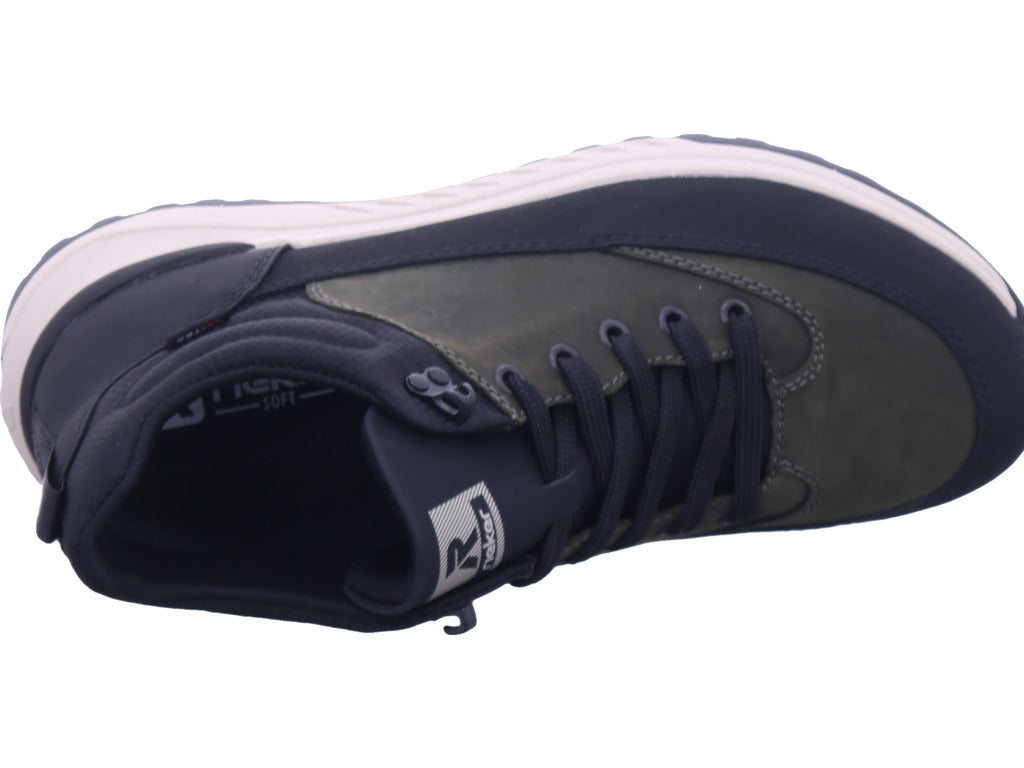 Rieker Damen Schnürstiefel Hwk Herren Stiefel in grün