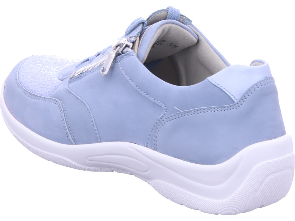 Waldläufer Damen Halbschuh  in blau