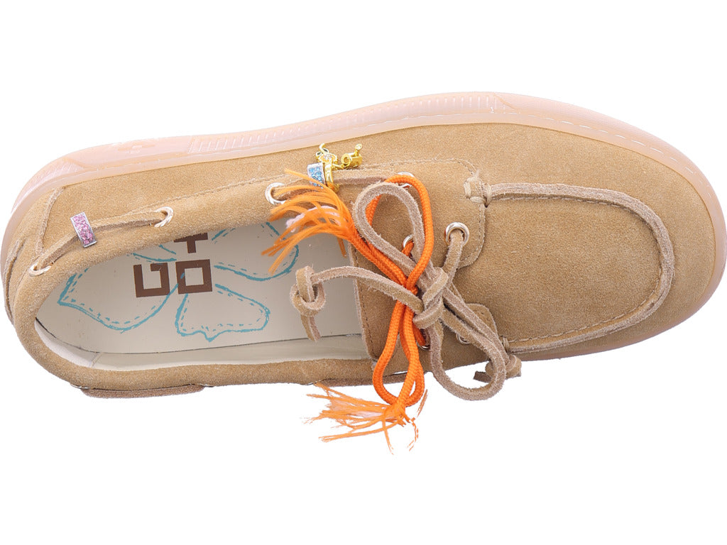 GIO+ Damen Slipper  in braun