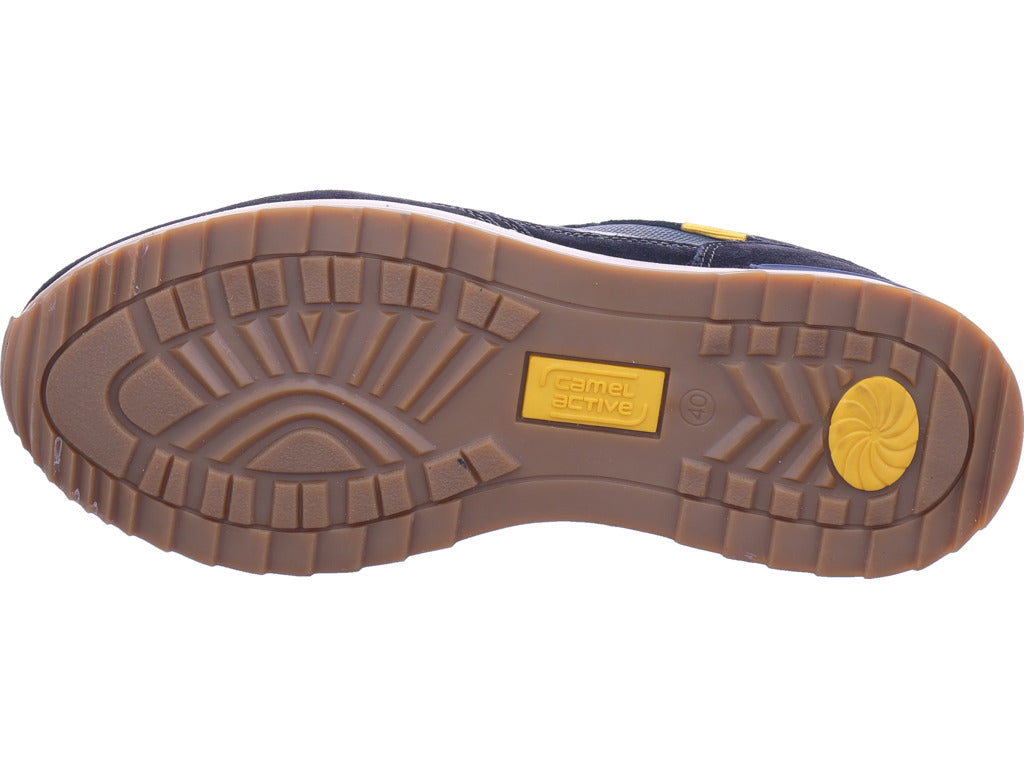 camel Herren Sneaker Split in blau