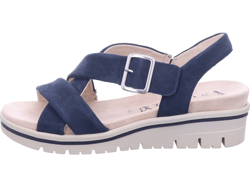 Dámské sandály Caprice v modré barvě