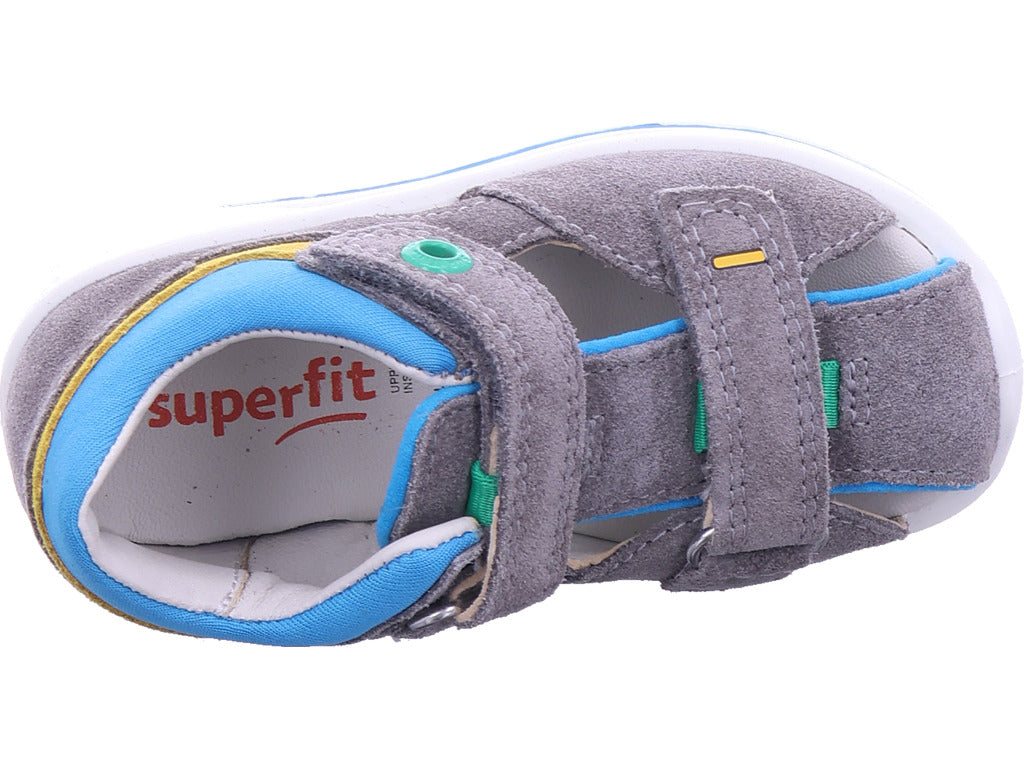 Chlapecké kožené sandály Legero \ Boomerang v šedé barvě