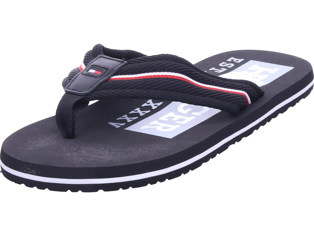 Tommy Hilfiger Herren Badeschuh  in schwarz