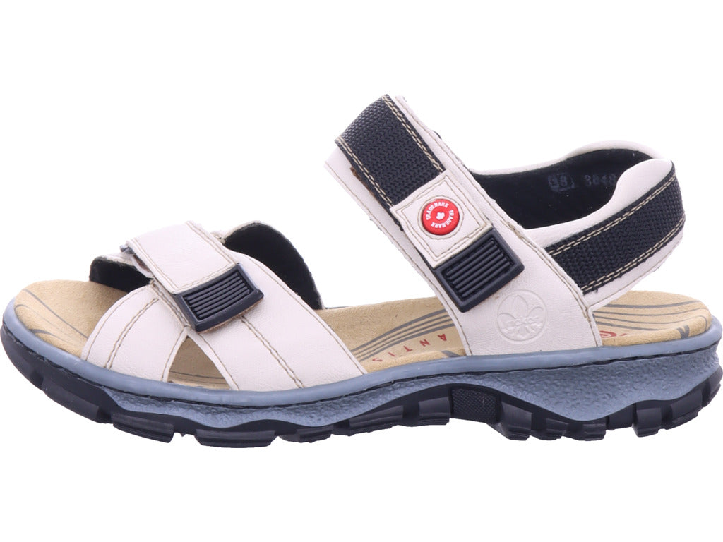 Rieker Damen Sandalette Fsk Damen Sandalen in beige