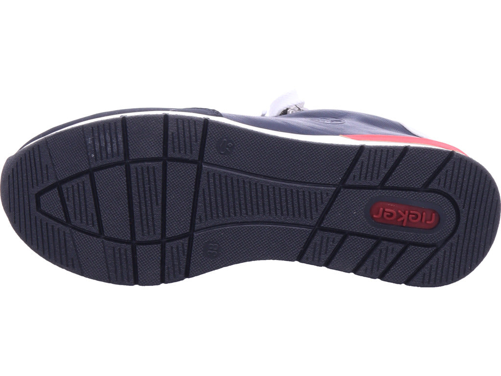 Rieker Damen Sneaker Fsk Damen Halbschuhe in blau