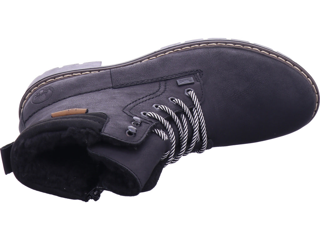 Rieker women's winter boots in black