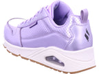 SKECHERS Damen Sneaker Uno-Metallixs in lila