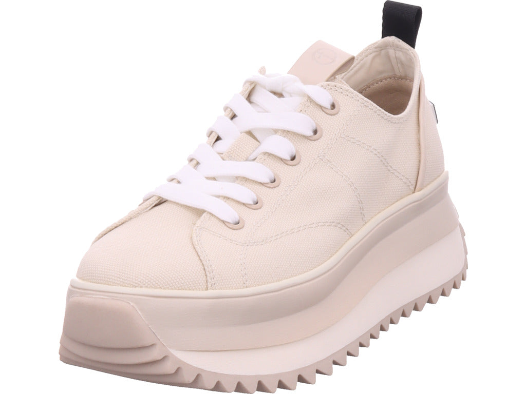 Tamaris women's sneakers in beige