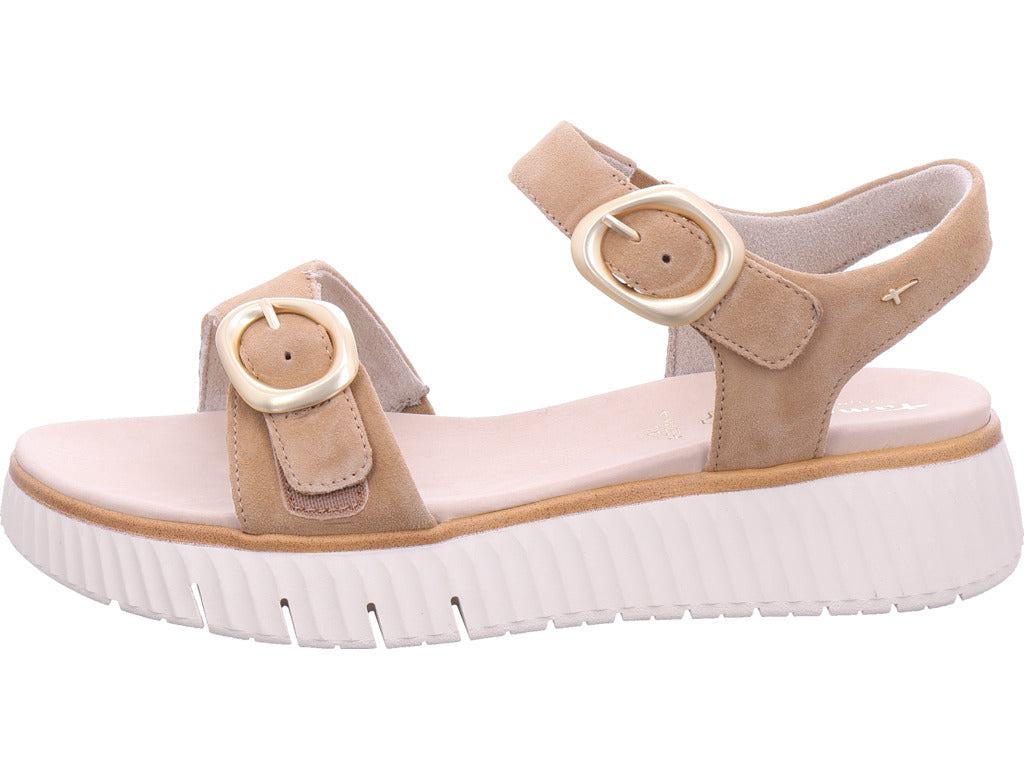 Jana Damen Sandalette  in braun