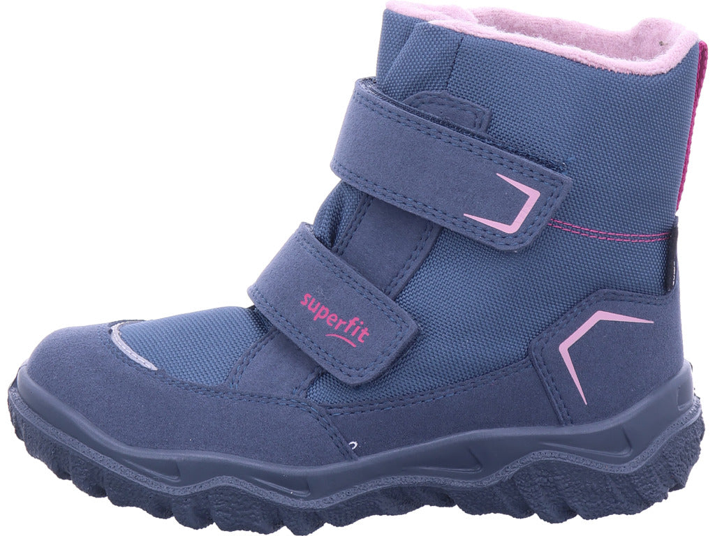 Superfit Mädchen Moonboot \ Husky in blau