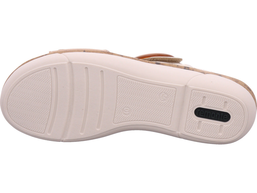 Remonte Damen Sandalette Remonte Sandale in beige