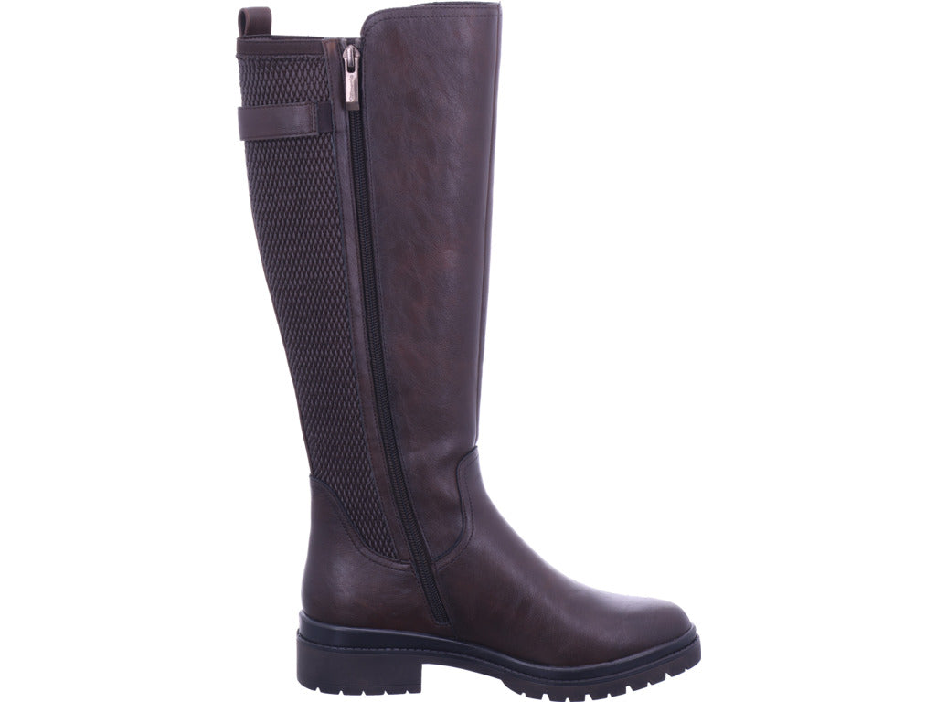 Dámské boty Tamaris M2562545 v hnědé barvě