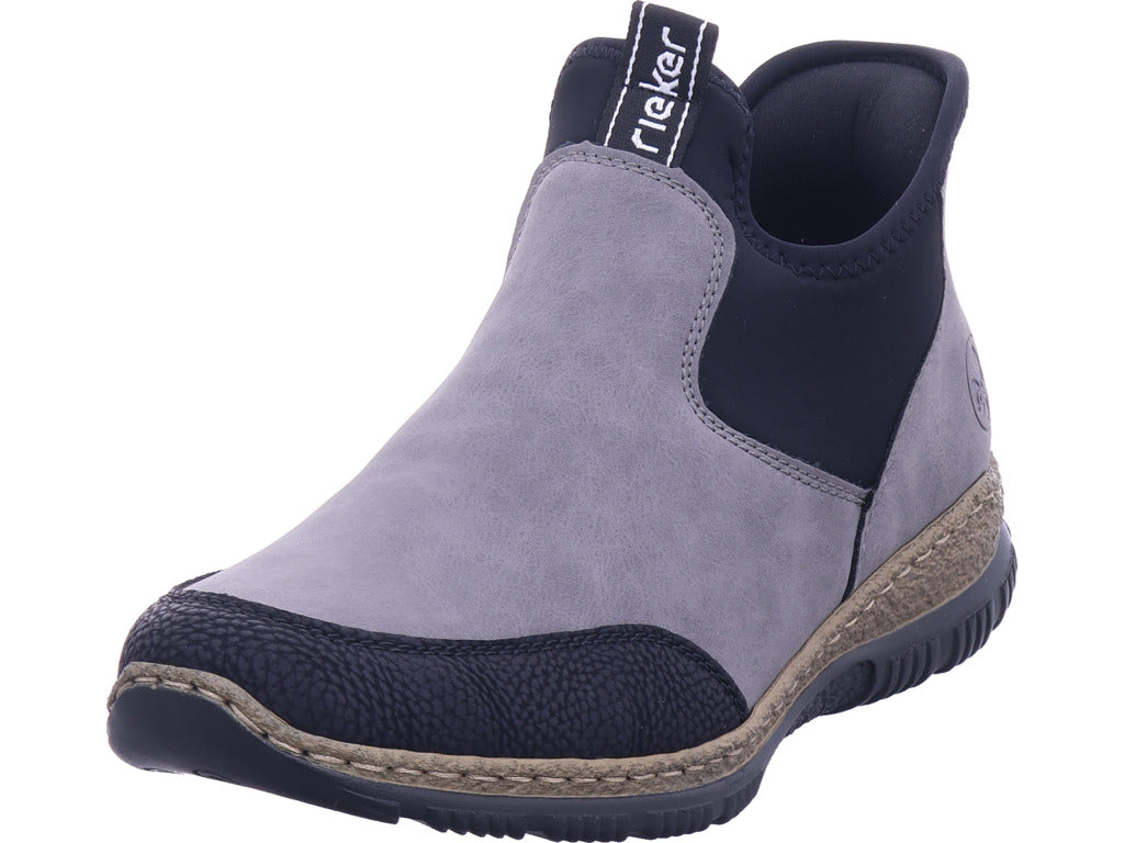 Rieker Damen Hosenstiefel Hwk Damen Stiefel in grau