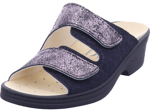 algamare women's clog in black