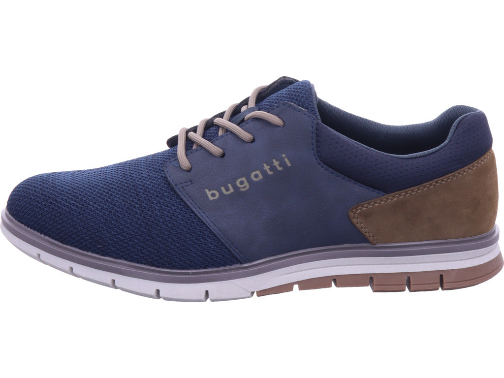 Pánské nízké boty Bugatti v modré barvě